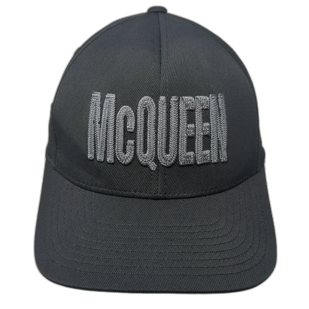 G/FORE Snapback Hat Black One Size McQUEEN Golf 110 Flexfit 3D Logo Embroidery